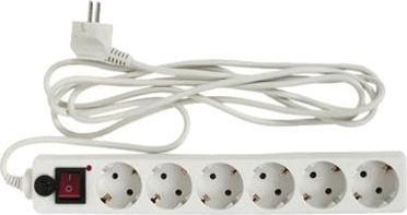 Сетевой фильтр Buro 6 розеток 1.8 м BU-SP1.8_USB/W