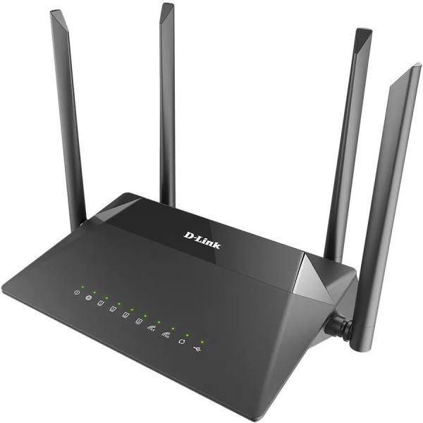 Wi-Fi роутер D-link DIR-853/URU/R3A AC1300 черный